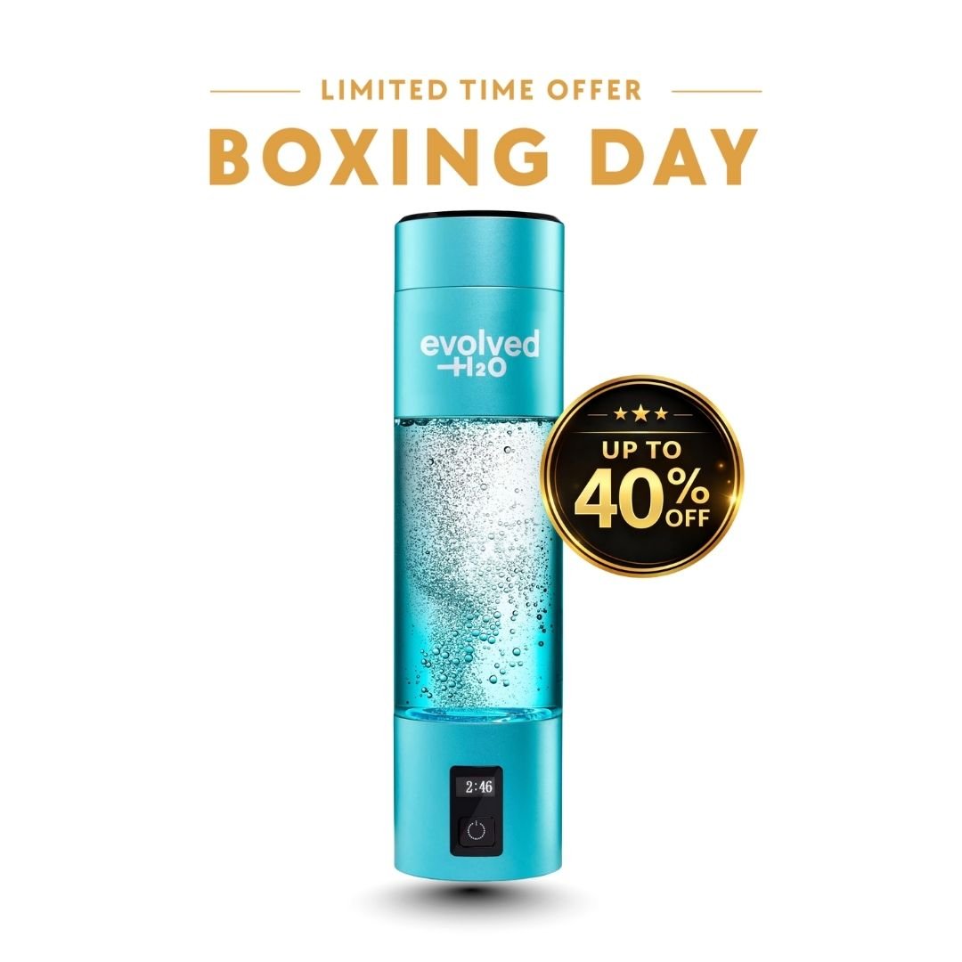 Blue Evolved H2O™ Advanced Hydrogen: Pro Bottle Boxing Day Sale