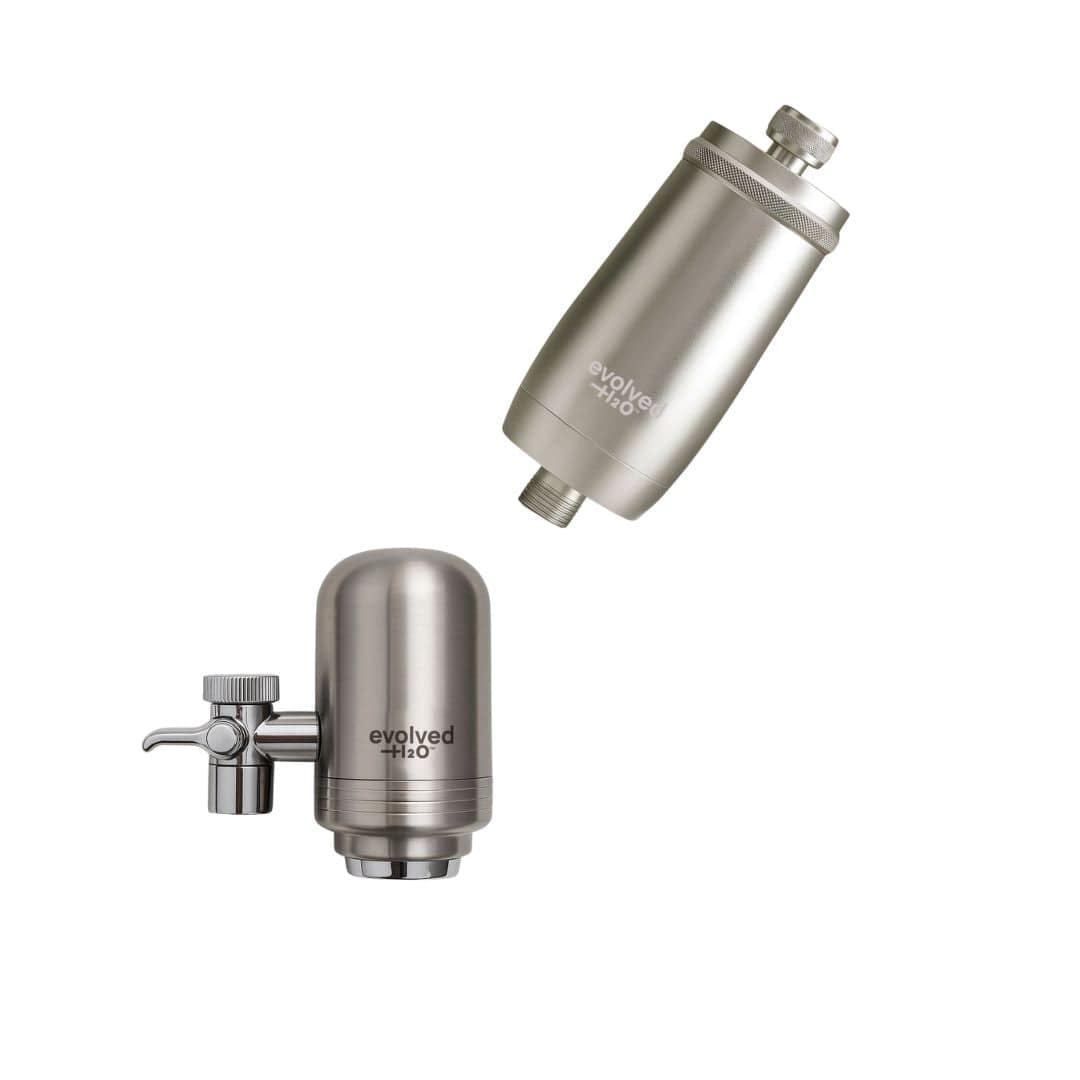 Evolved H2O Tap & Shower Filter Bundle
