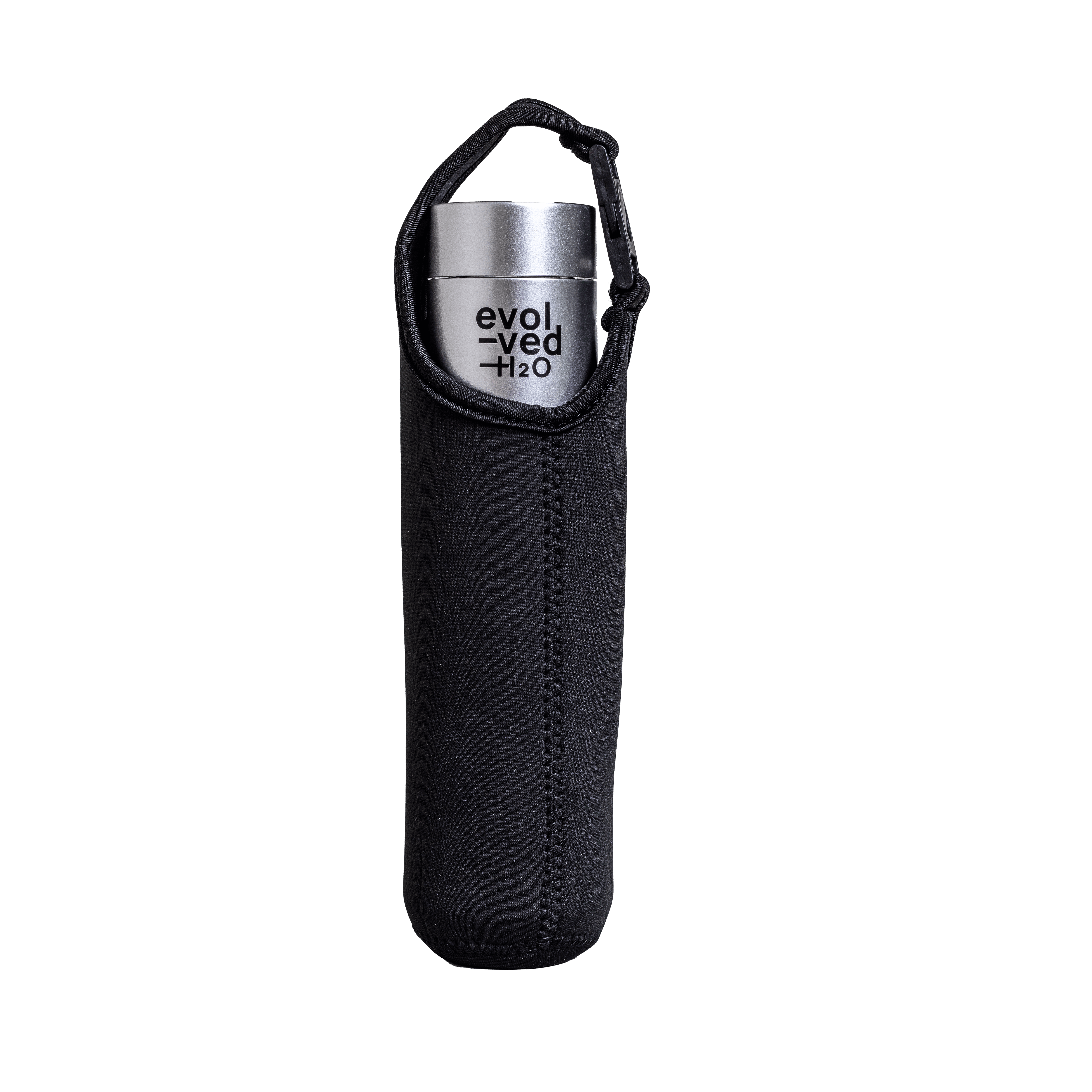 Evolved H2O Hydrogen Water Bottle Cover Black Protective Hydrogen Water Bottle Cover