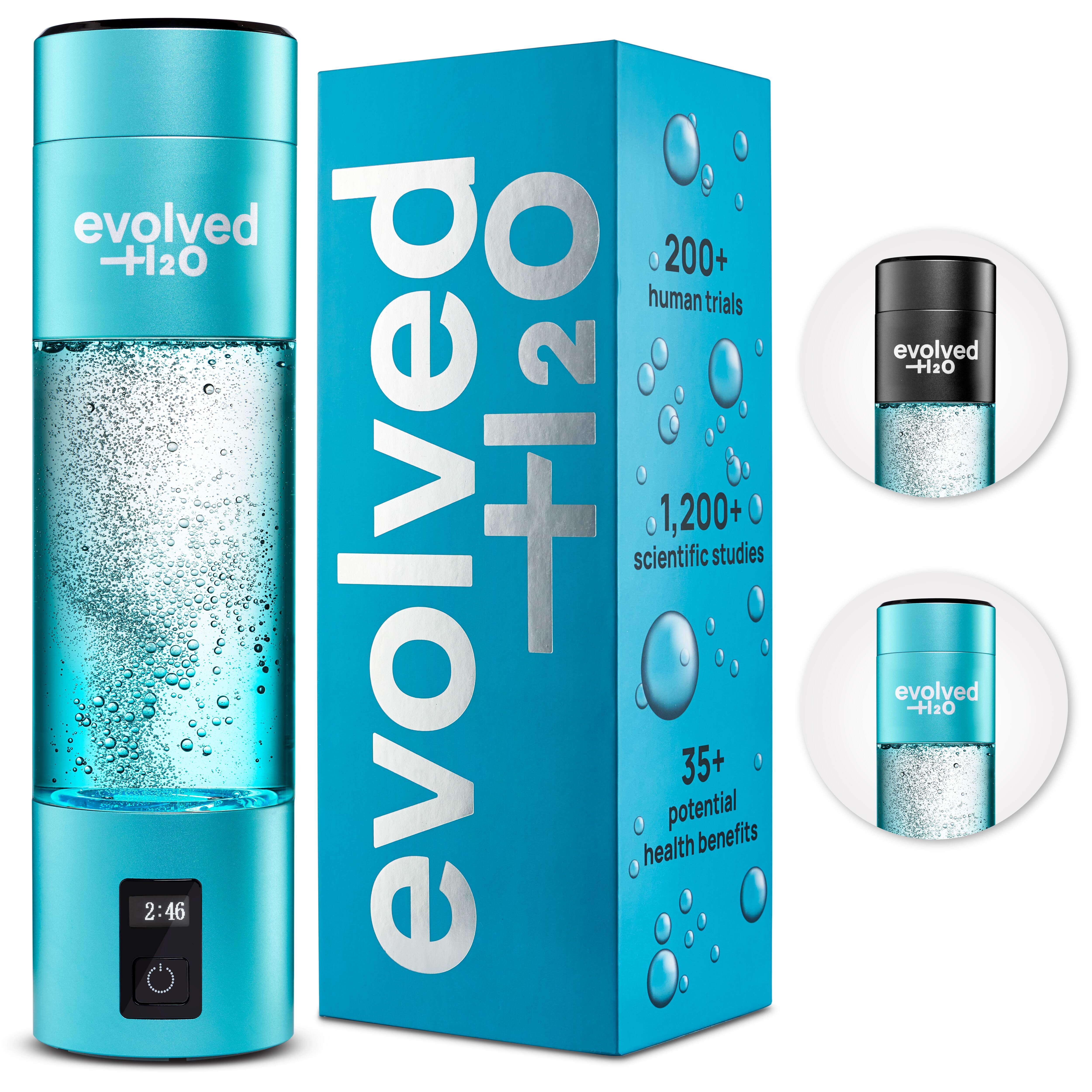 Evolved H2O Evolved Premium Blue Evolved H2O™ Advanced Hydrogen: Pro Bottle