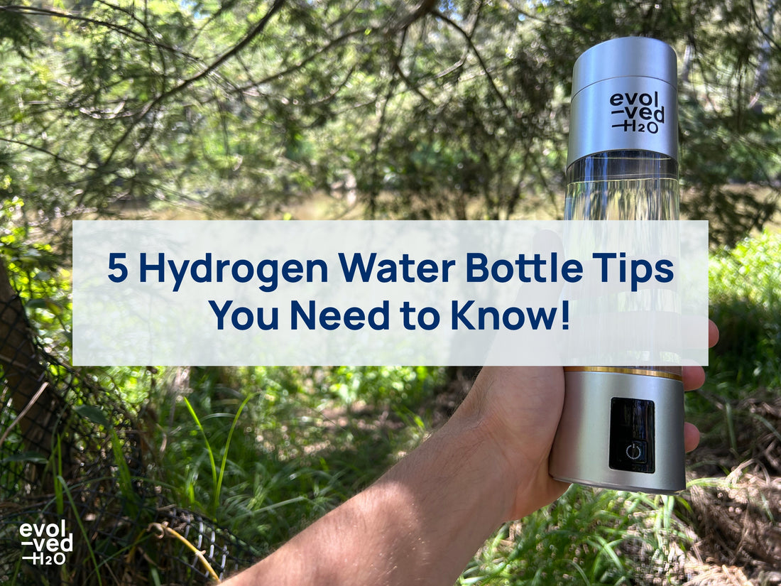 5 hydrogen water bottle tips