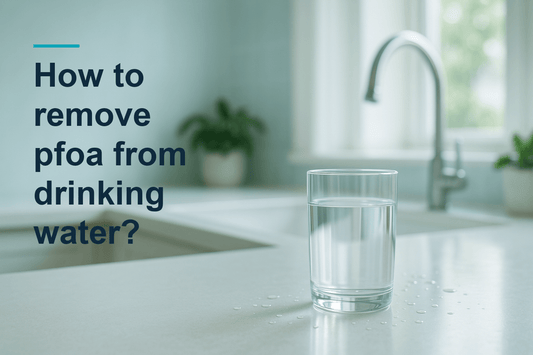 Blog cover image for an article about How to remove pfoa from drinking water?.