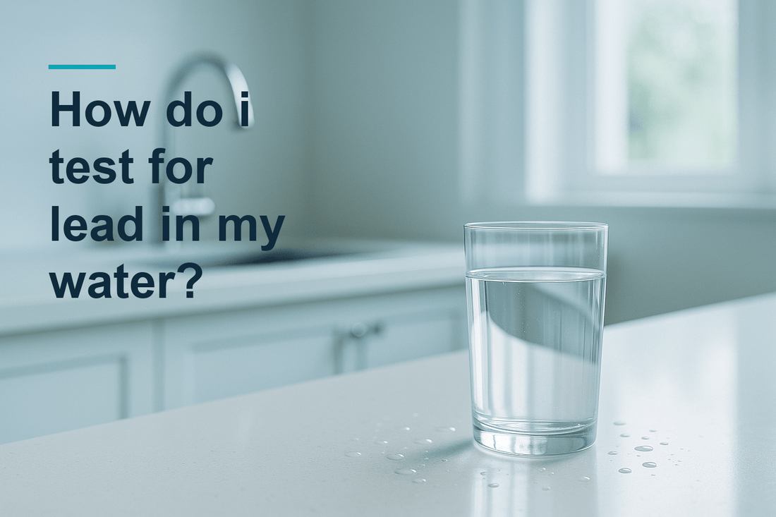 Blog cover image for an article about How do i test for lead in my water?.