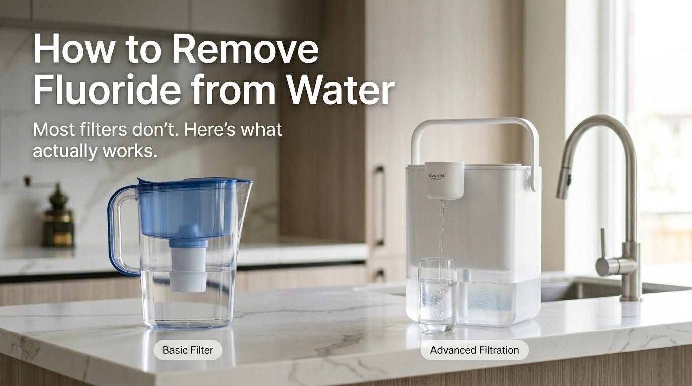 How to Remove Fluoride from Water