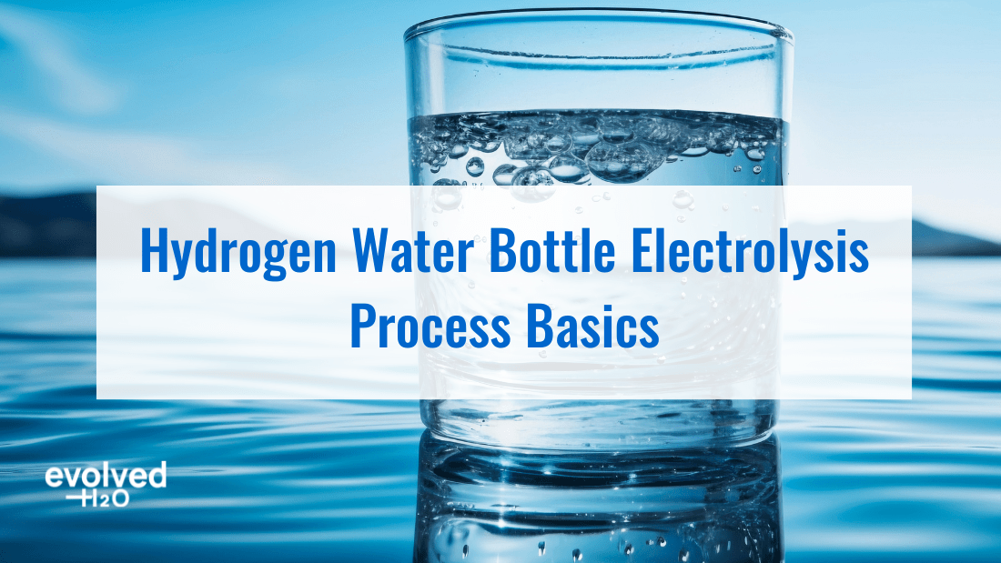 Hydrogen Water Bottle Electrolysis Process Basics