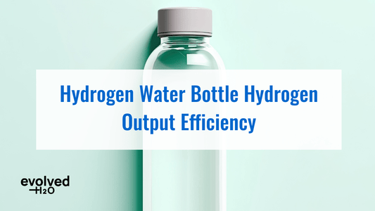 Hydrogen Water Bottle Hydrogen Output Efficiency