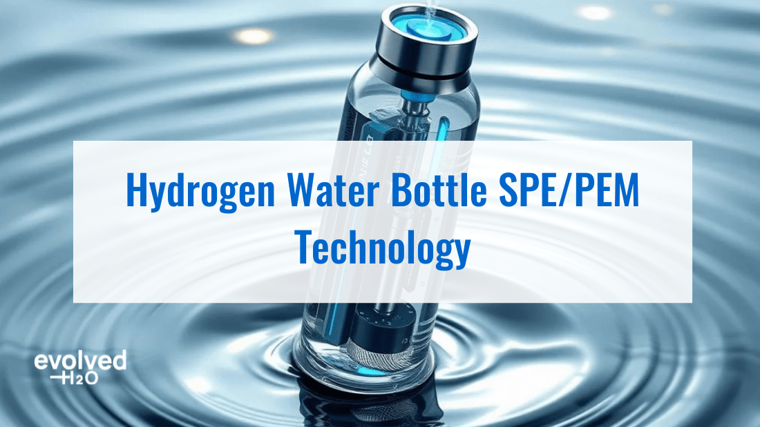 Hydrogen Water Bottle SPE/PEM Technology