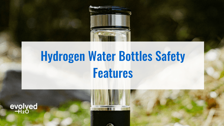 Hydrogen water bottle safety features