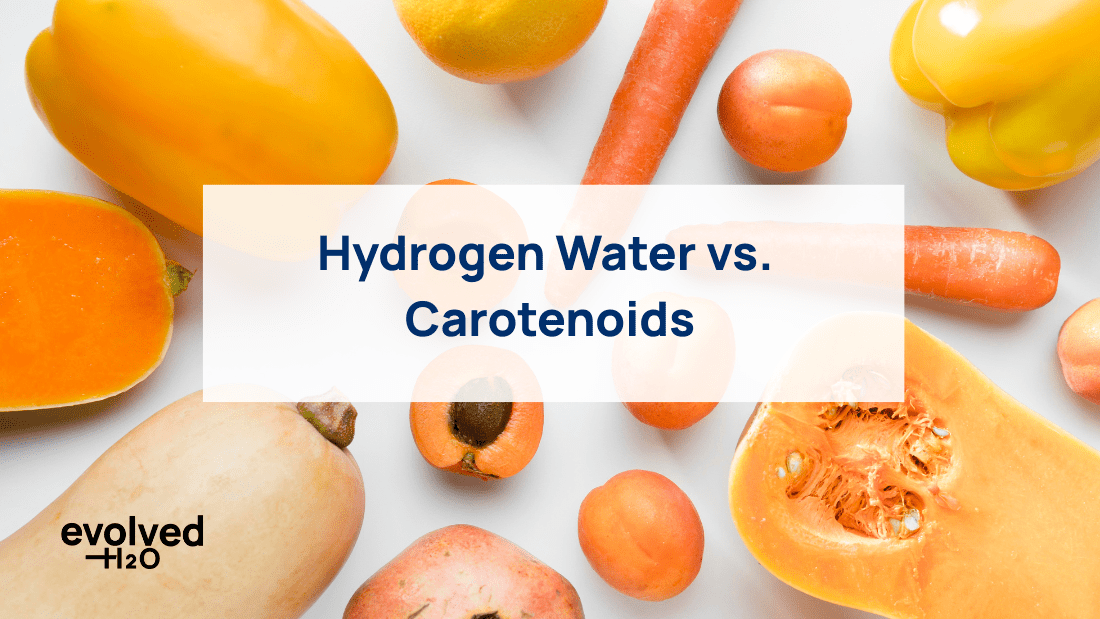 Hydrogen Water vs. Carotenoids