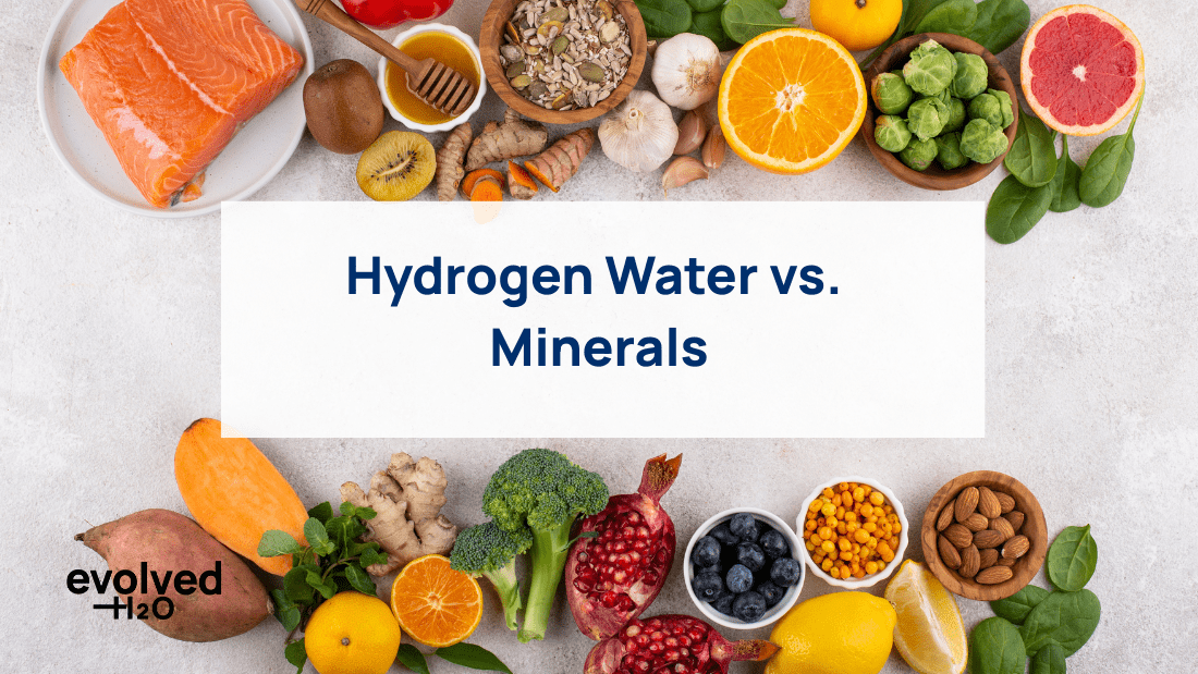 Hydrogen Water vs. Minerals
