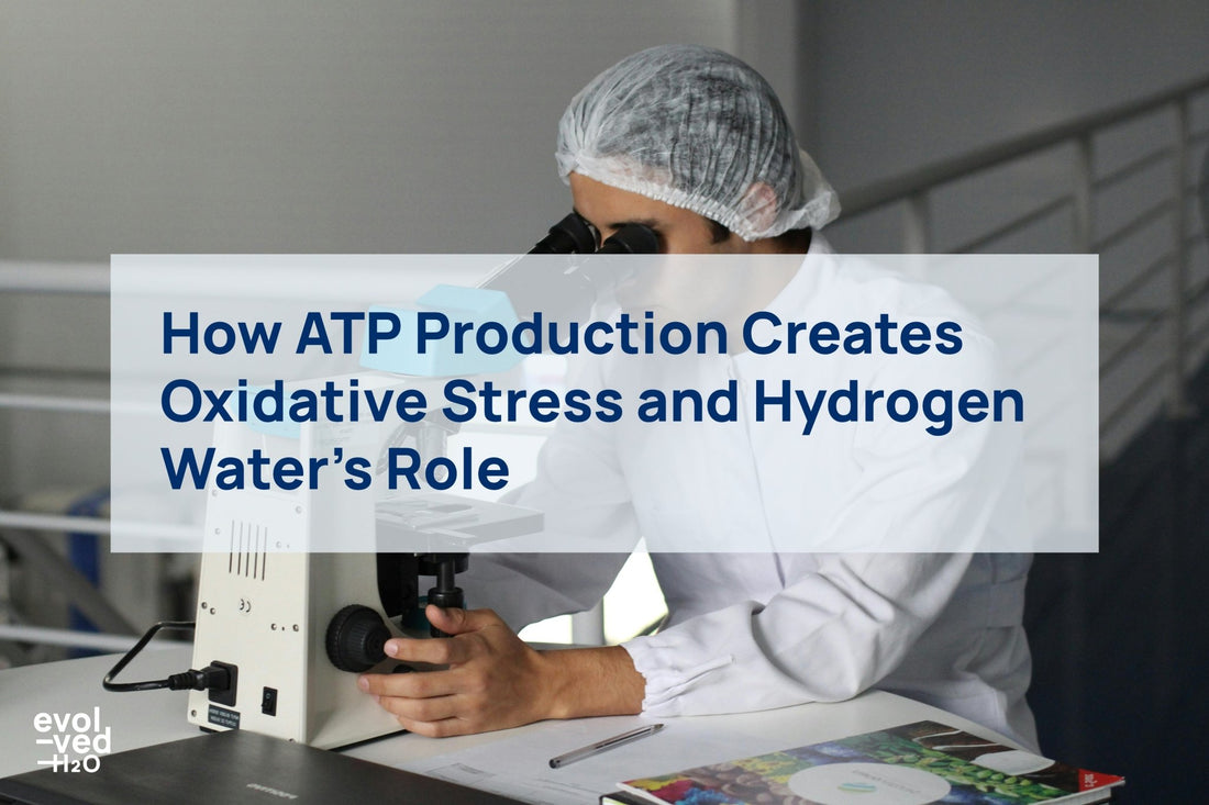 atp production oxidative stress and hydrogen water