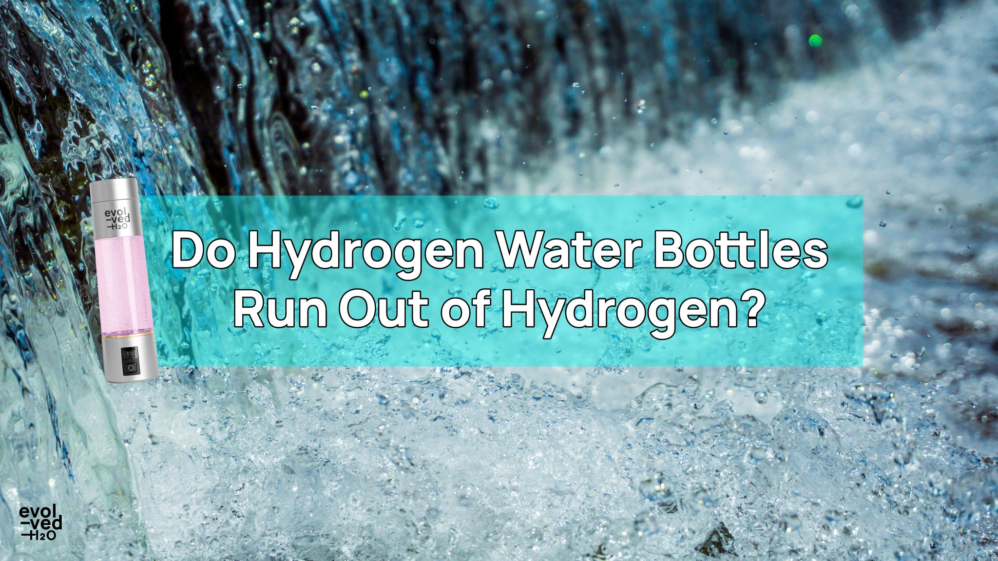 do hydrogen water bottles run out of hydrogen