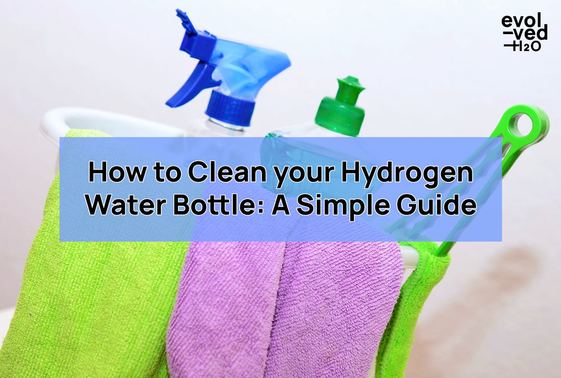 how to clean hydrogen water bottle