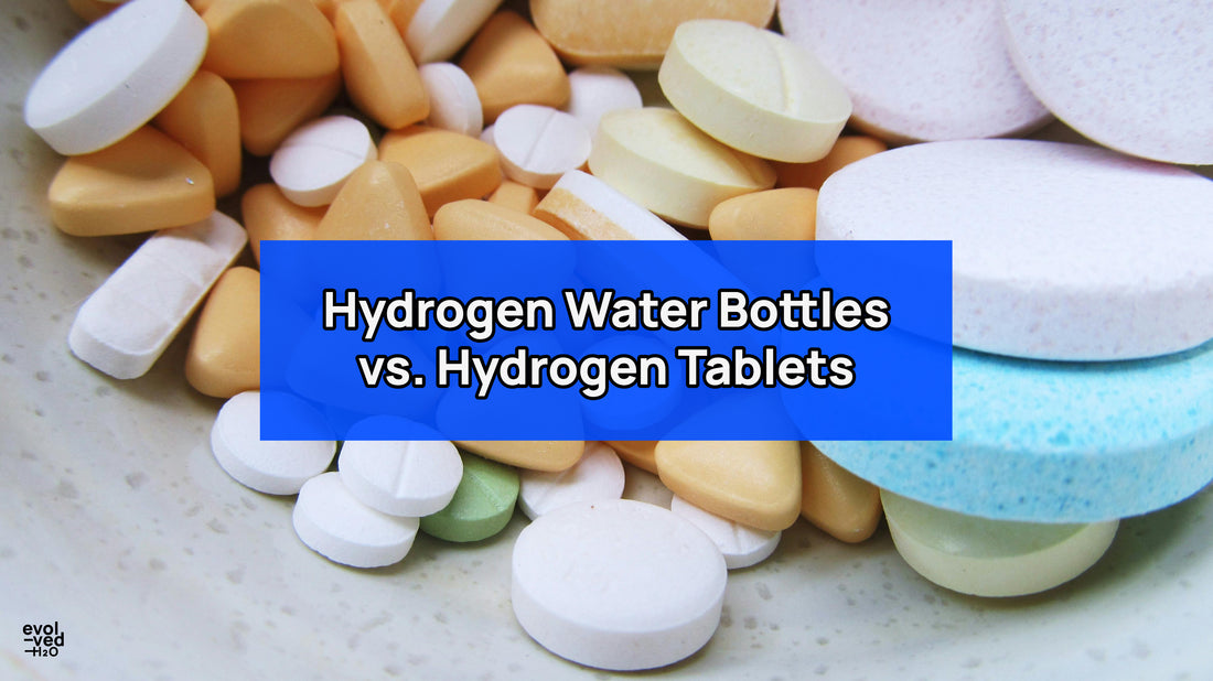 hydrogen water bottle vs hydrogen tablet