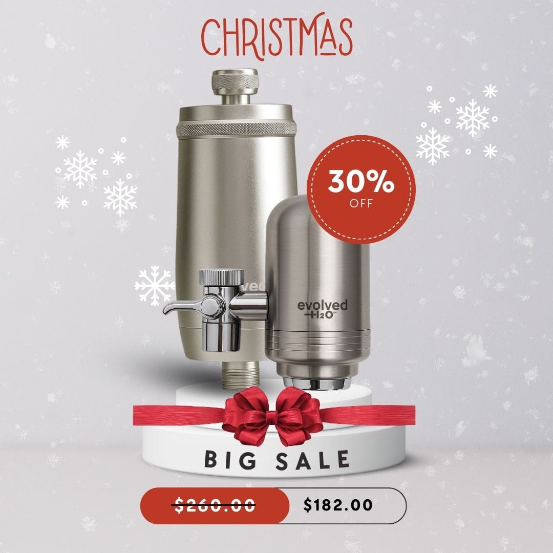 Evolved H2O Tap & Shower Filter Bundle Tap & Shower Filter Bundle