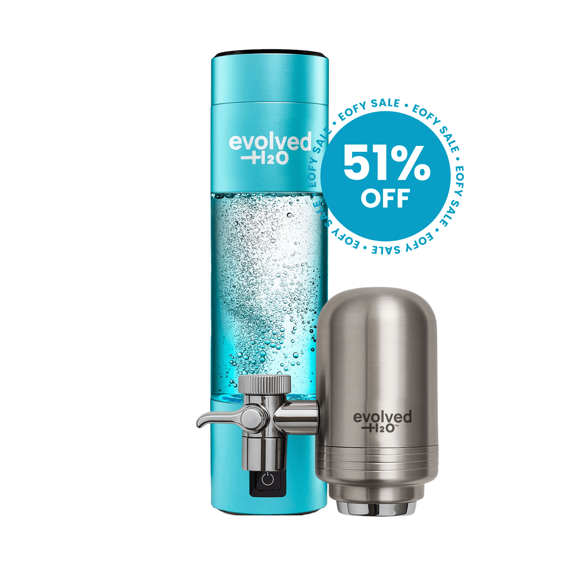 Hydrogen: Pro Bottle & Tap Filter