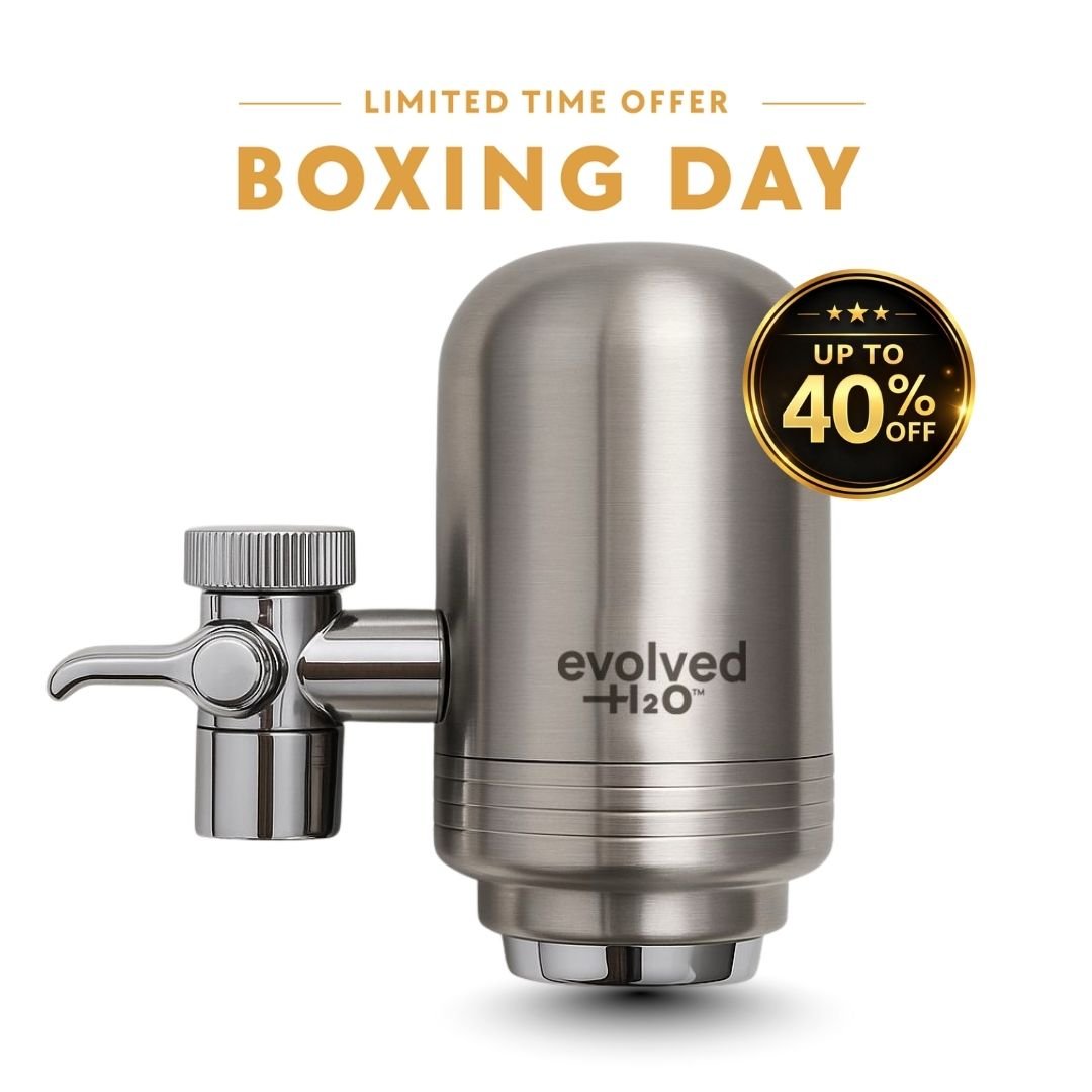 Evolved H2O™ Advanced Tap Filter Boxing day sale