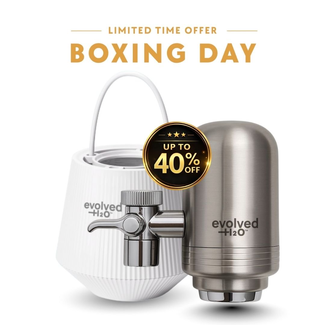 Evolved H2O Tap & Bath Filter Bundle Boxing Day Sale