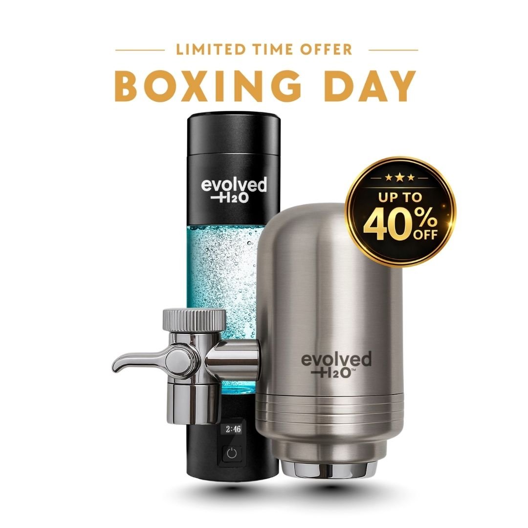 Black Hydrogen: Pro Bottle & Tap Filter BOXING DAY