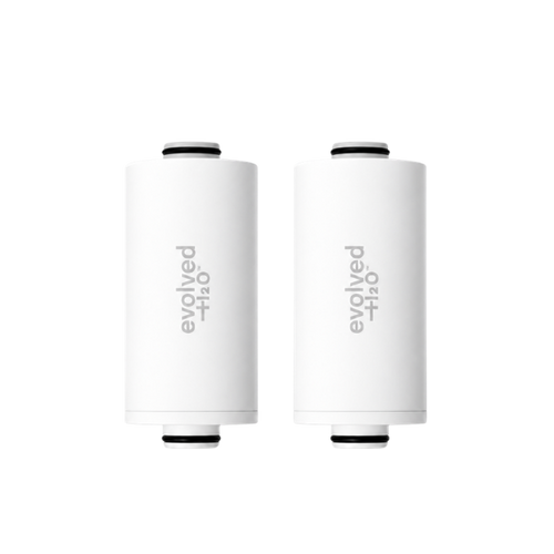 Evolved H2O™ Shower Filter Refill 2-Pack