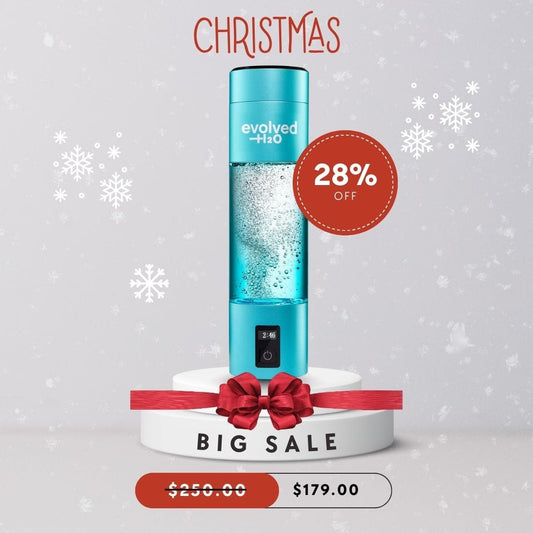 Evolved H2O Evolved Premium Blue Evolved H2O™ Advanced Hydrogen: Pro Bottle