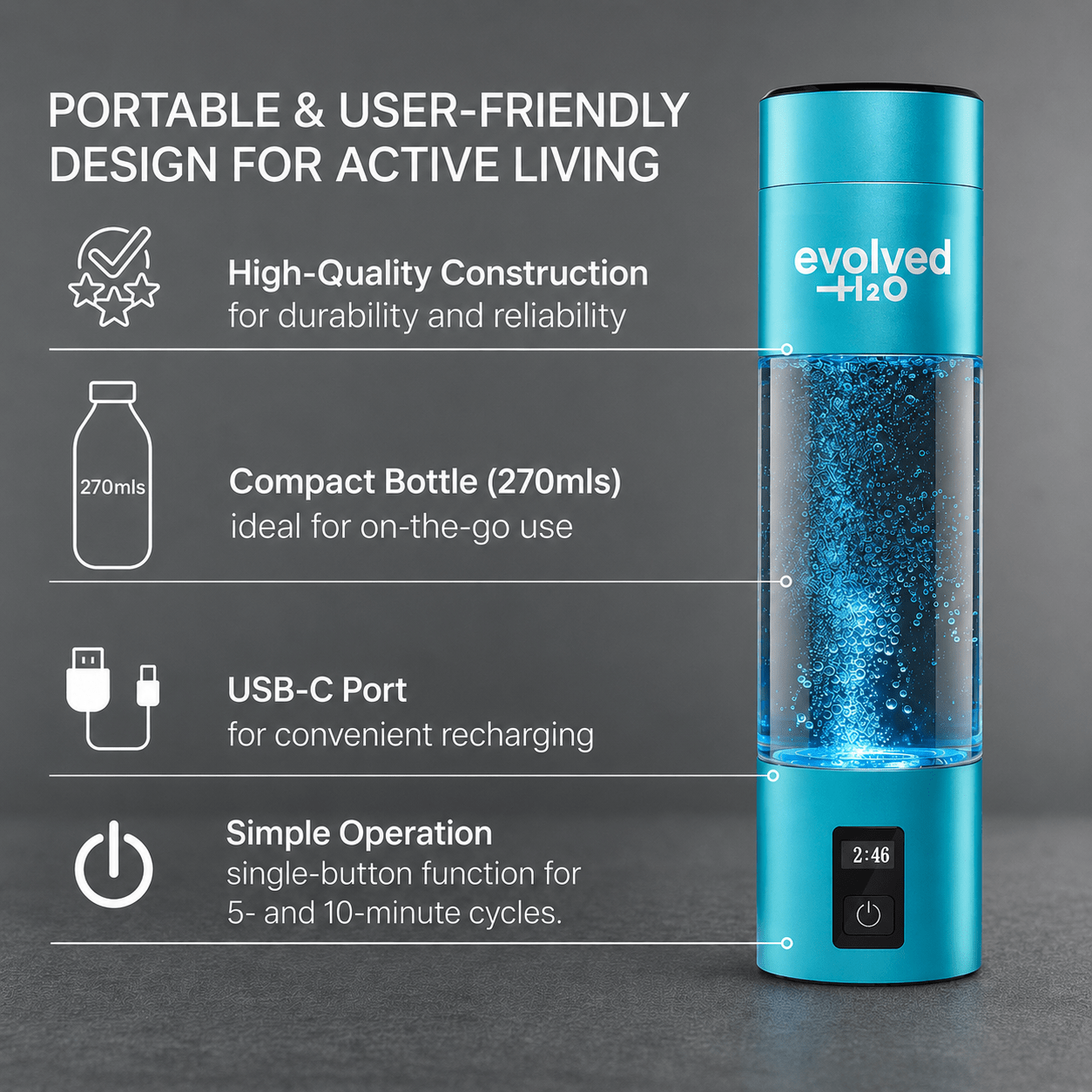 HydroX + Hydrogen Pro Bottle Bundle