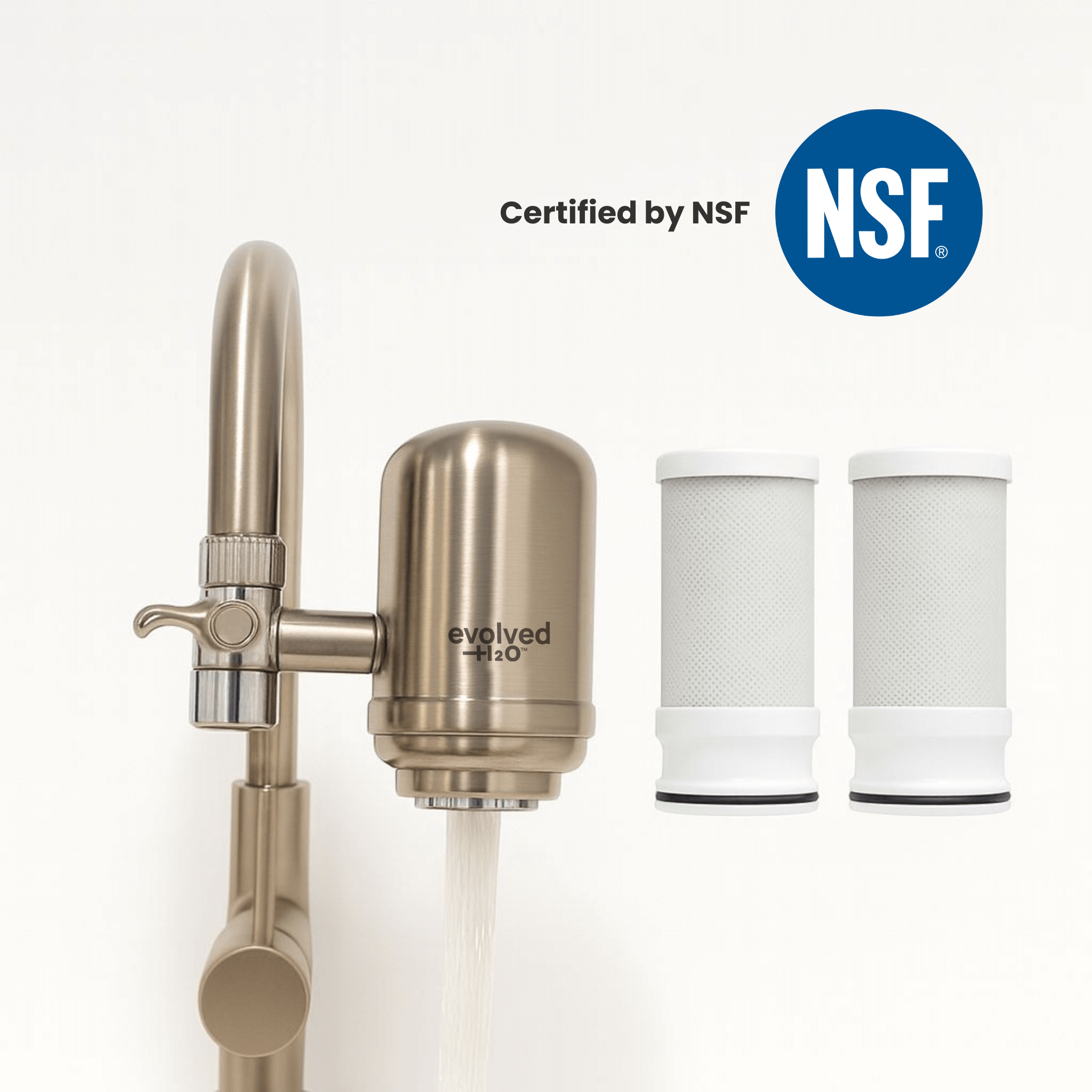 Evolved H2O™ Advanced Tap Filter Technology