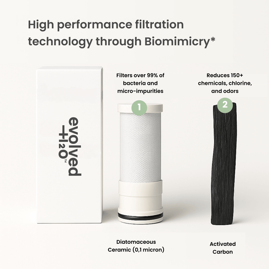 Evolved H2O™ Tap Water Filter Refill