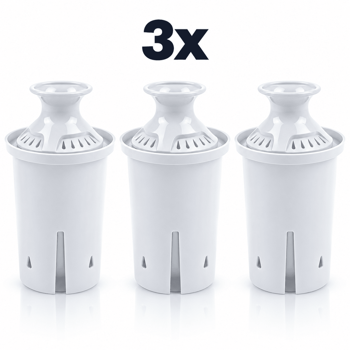 Evolved H2O™ Glass Water Filter Jug Refill