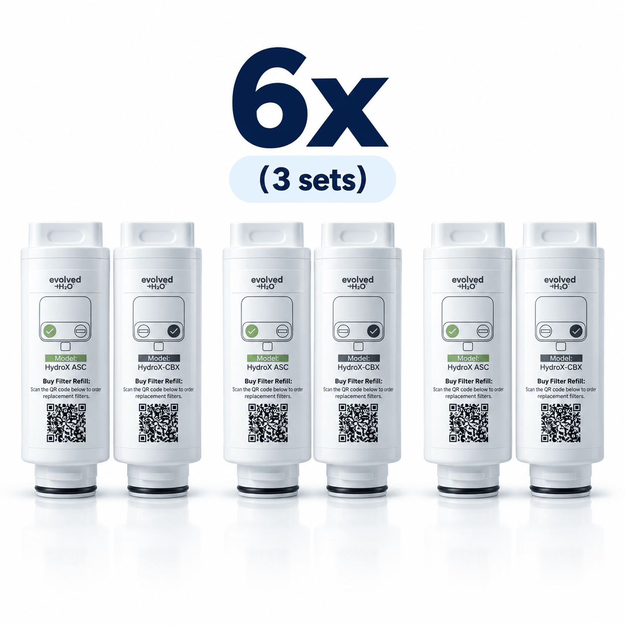 HydroX Electric Water Filter Refill
