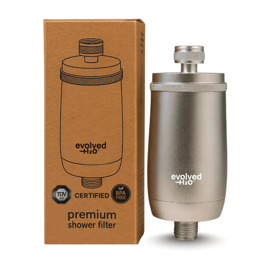 Evolved H2O Shower filter Evolved H2O™ Advanced Shower filter