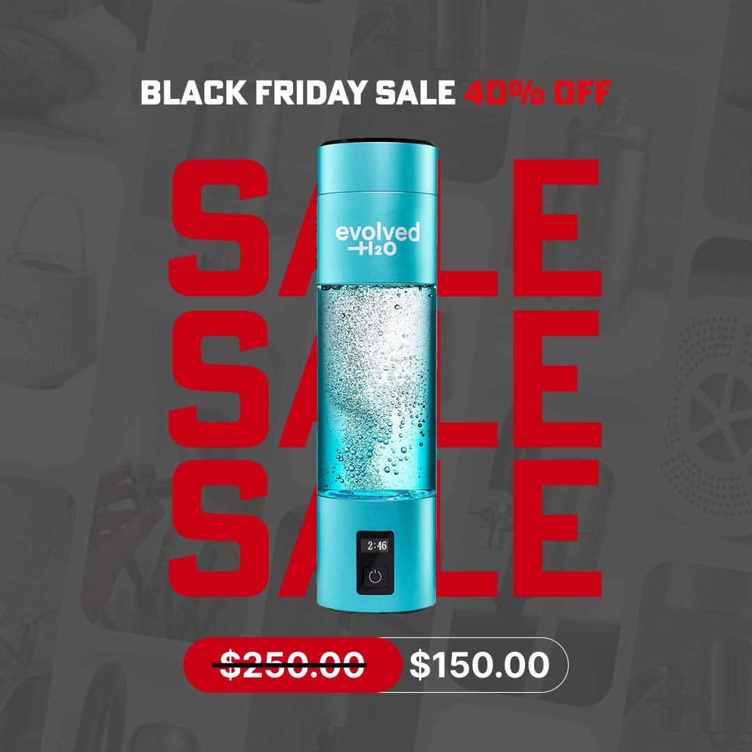 Evolved H2O Evolved Premium Blue Evolved H2O™ Advanced Hydrogen: Pro Bottle