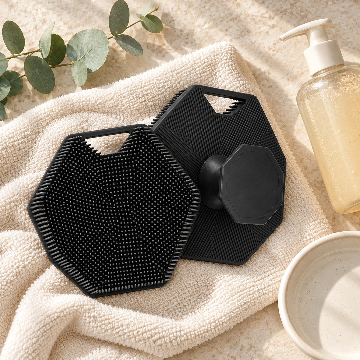 Evolved H2O™ Gentle Silicone Body Scrubber