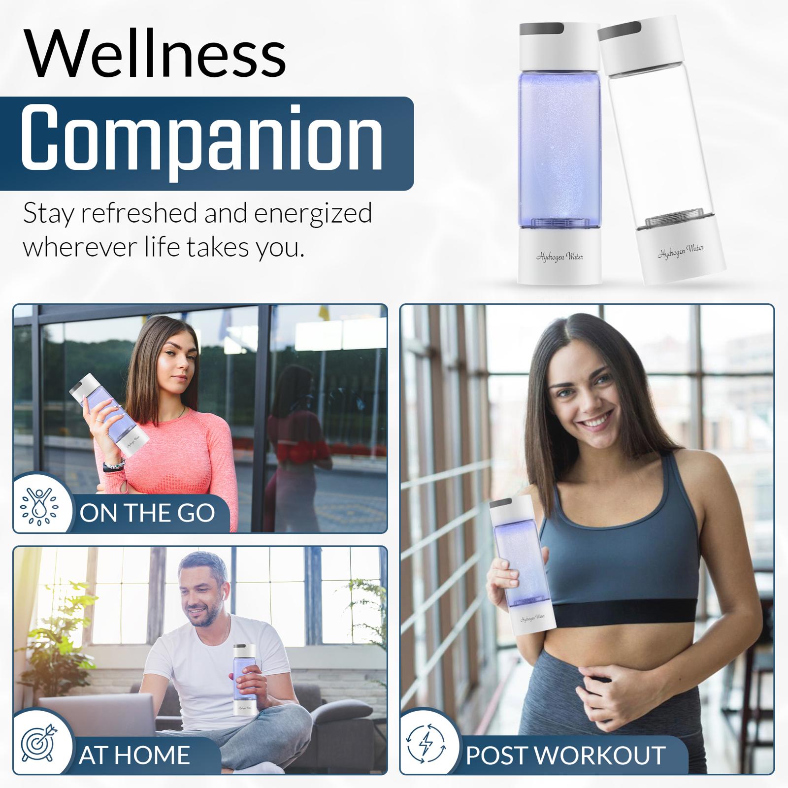 Evolved H2O® Advanced Hydrogen: Glass Bottle