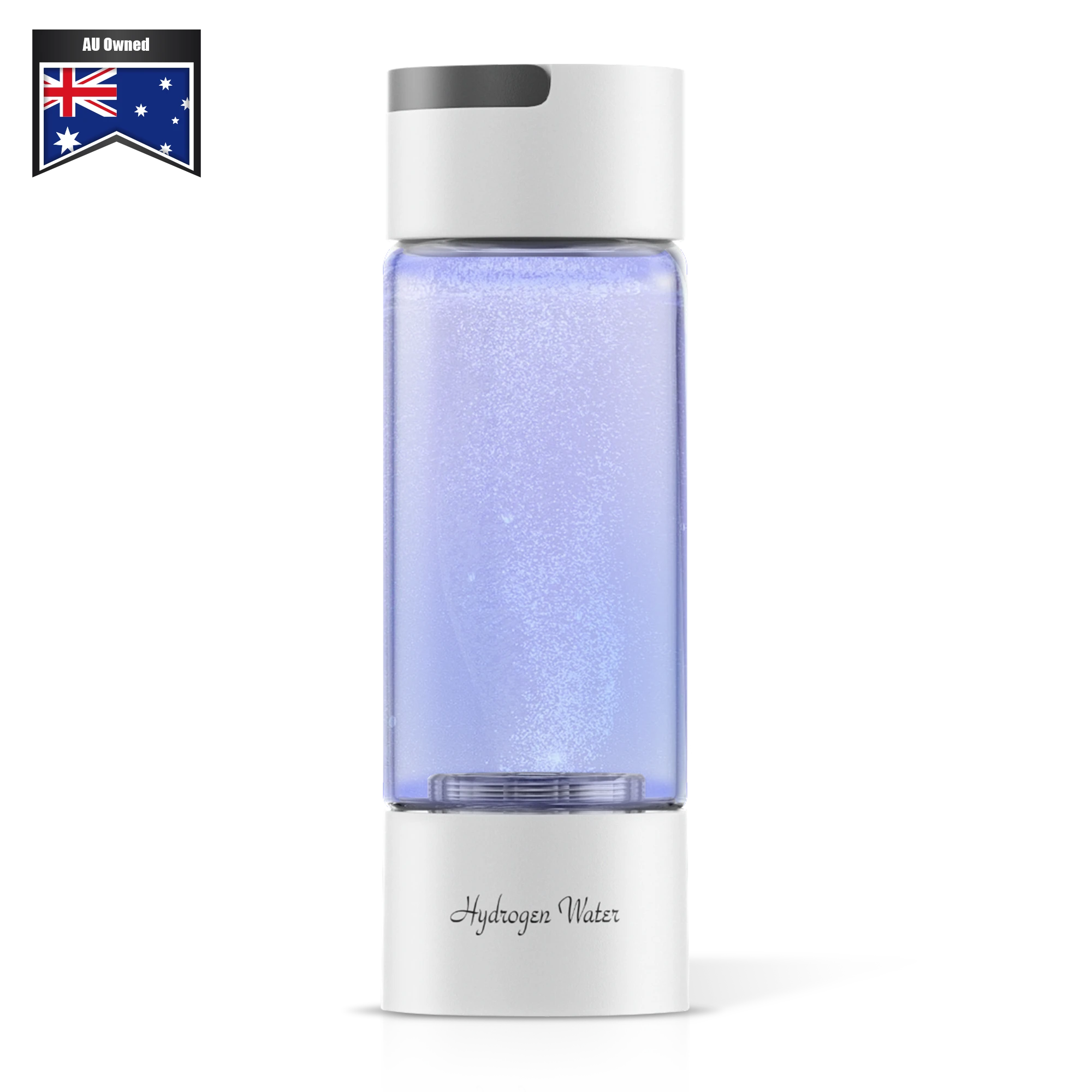 evolved h2o glass hydrogen water bottle product pic