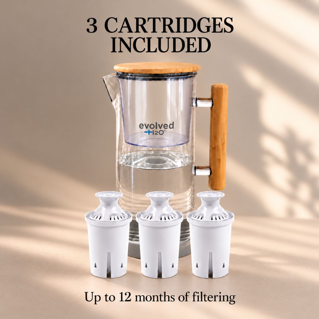 3.5L Glass Water filter Jug (Starter Pack)