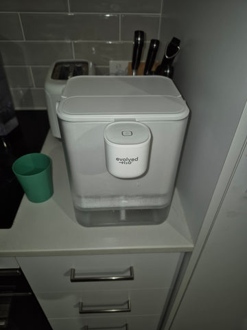 Customer photo of the HydroX electric water filter
