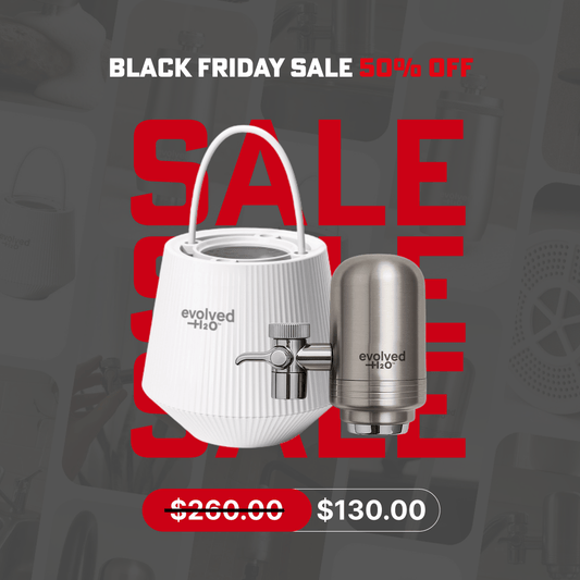 Evolved H2O Tap & Bath Filter Bundle Tap & Bath Filter Bundle