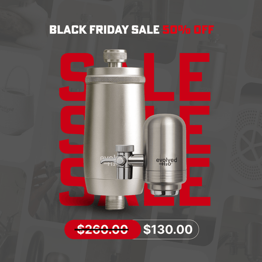 Evolved H2O Tap & Shower Filter Bundle Tap & Shower Filter Bundle